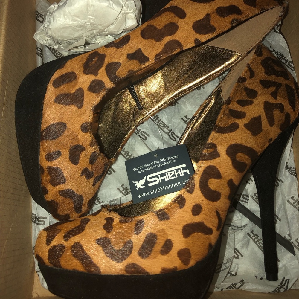 Leopard Heels